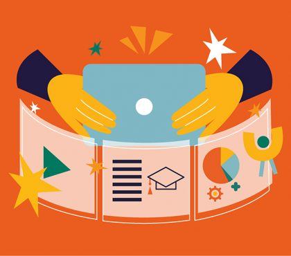 eLearning social media services