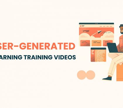 user generated elearning training videos