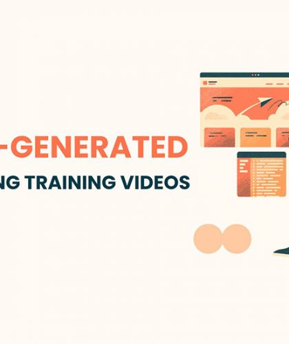 user generated elearning training videos