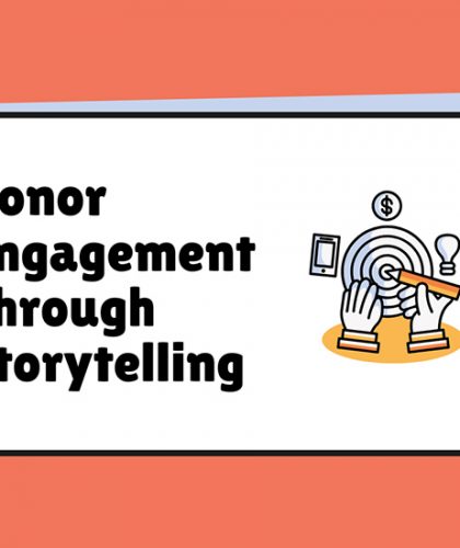 donor engagement through storytelling